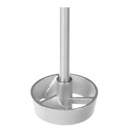 Propeller stirrer with ring